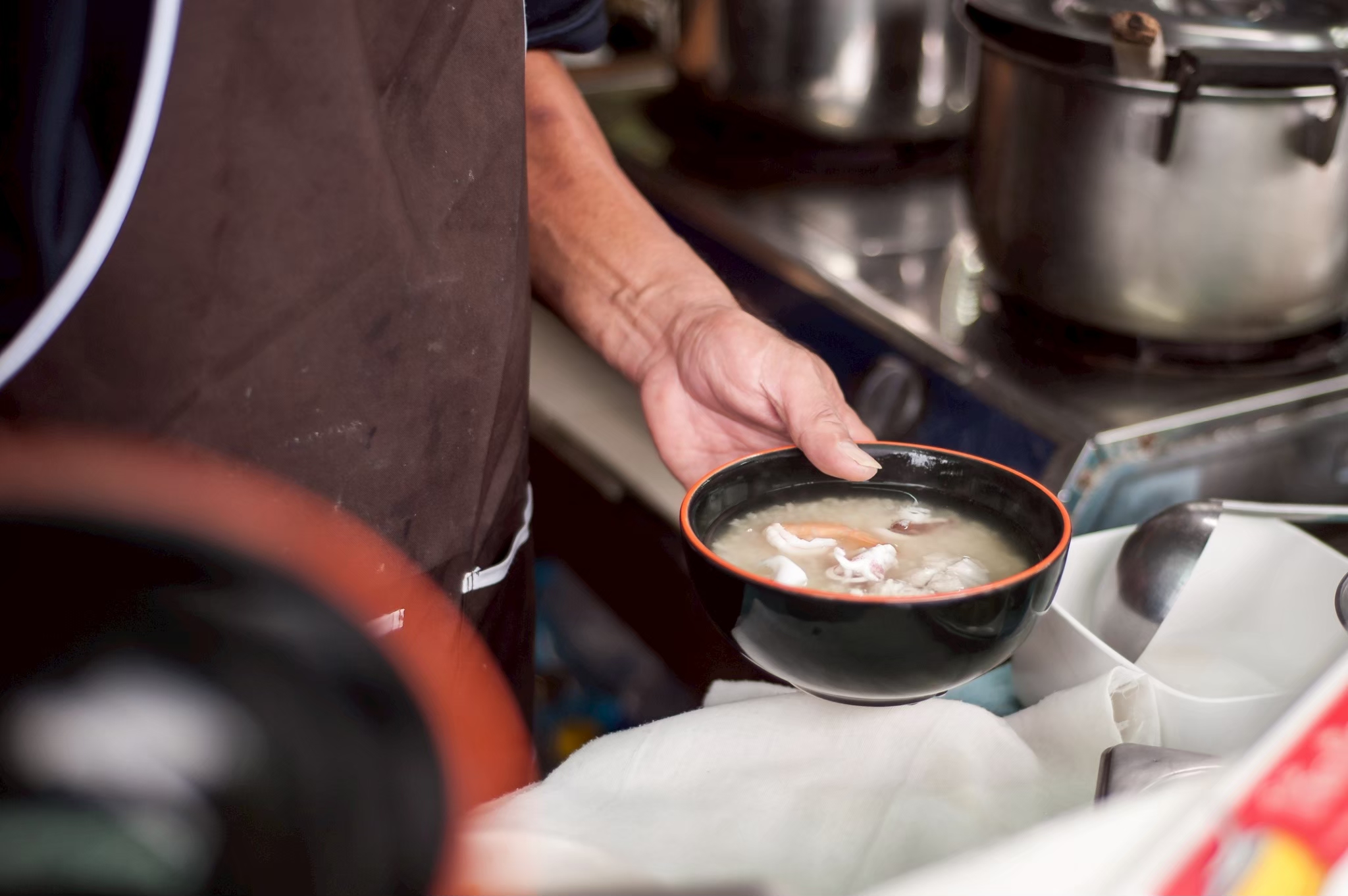 โจ๊กป้าเหมี่ยว ข้าวต้มทะเล